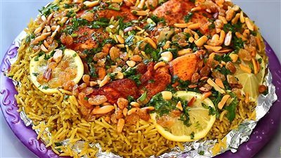 رز المناسبات و العزائم بالدجاج رز المطاعم يشرفك في العزومات