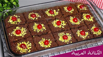 الكنافة العربية كنافة عربية بالبرغل بدون رشة الكنافة