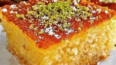 طريقة تحضير البسبوسة بالبرتقال