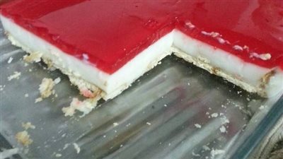 حلى الجلي بالبسكويت حلى بارد في 10 دقائق سهل وسريع