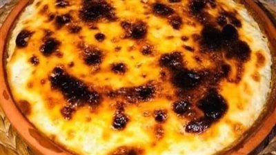 طاجن رز معمر  بدون حليب