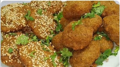 طريقه عمل الطعميه ( الفلافل )