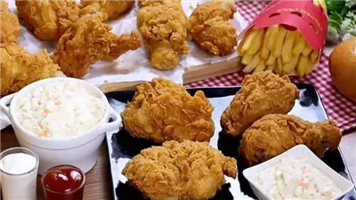طريقة عمل البروستد المنزلي