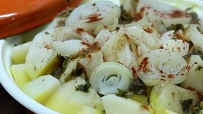 طريقة عمل صالونة بطاطس