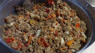 طريقة عمل لحمه مفرومه متعصجه