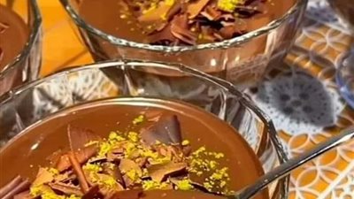 طريقة عمل مهلبية بالشيكولاتة