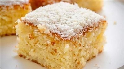 طريقة عمل كيك الرواني (كيكة البسبوسة)