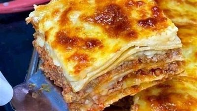 طريقة عمل اللازانيا