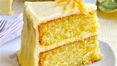 طريقة عمل كيكة الليمون بصوص الليمون